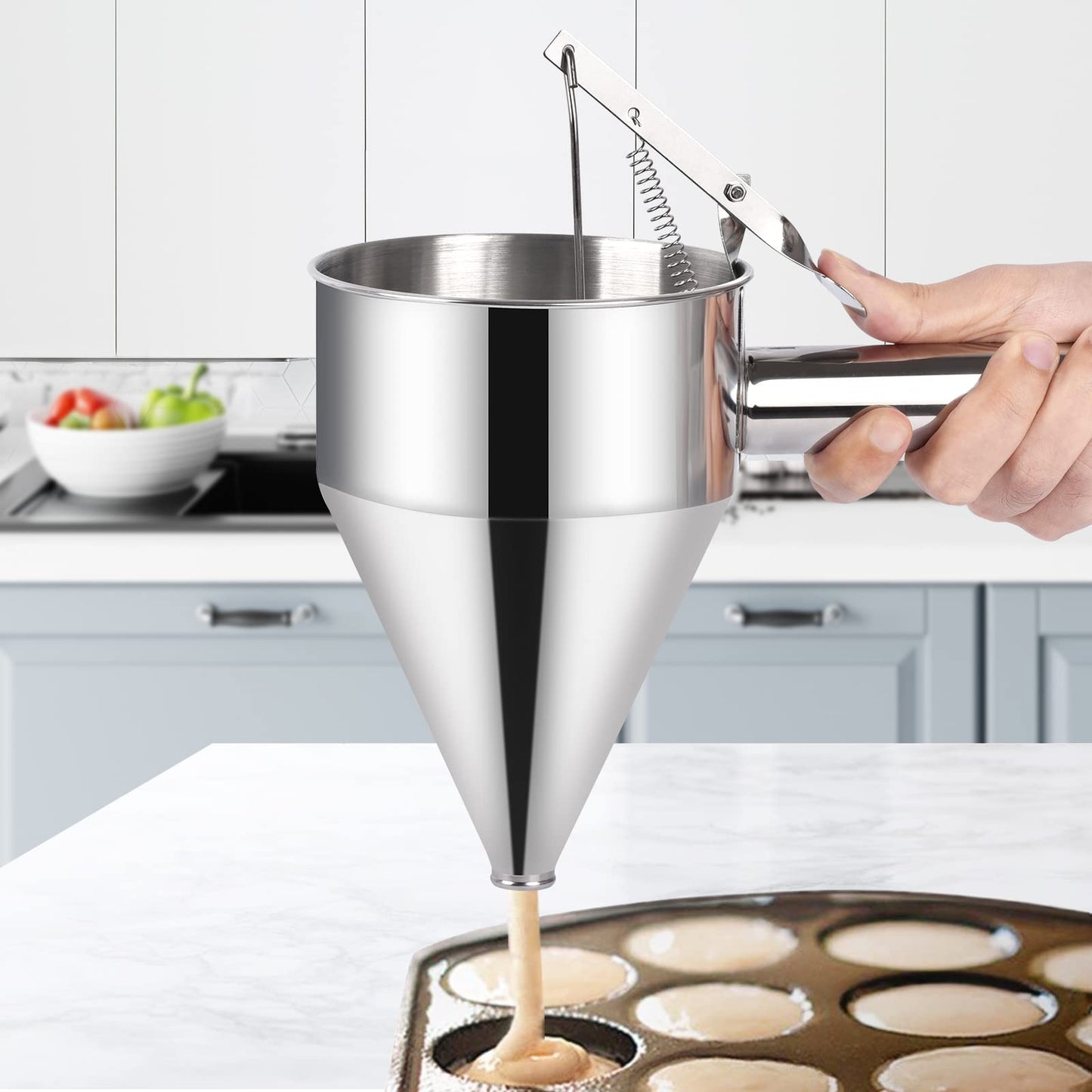 Stainless Steel Batter Dispenser