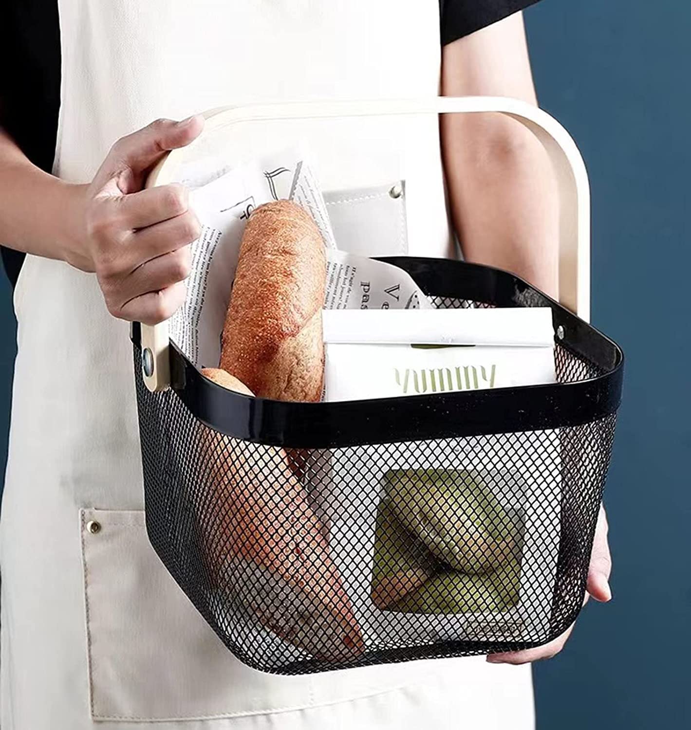 Square Mesh Organizer Basket