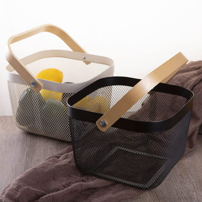 Square Mesh Organizer Basket