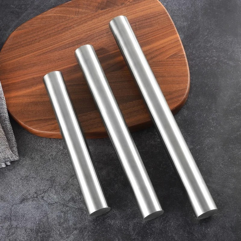 Stainless Steel Rolling Pin 3Pcs Set