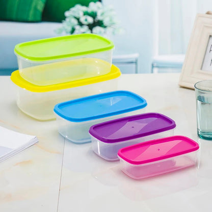 Rectangular Food Container Set 7PCs