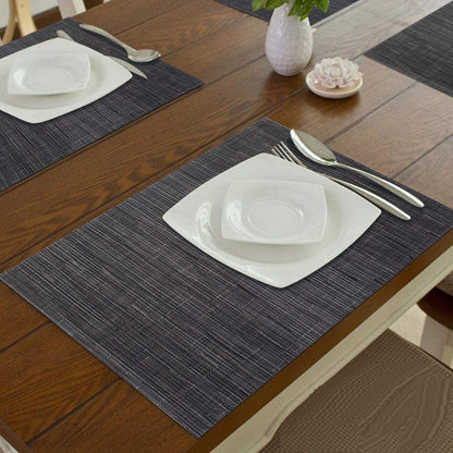 Vinyl Placemat Set 6 Pieces