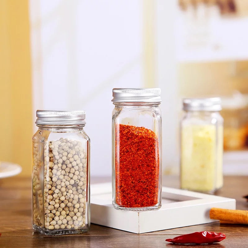 Glass Spice Jar