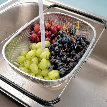 Over The Sink Expandable Colander