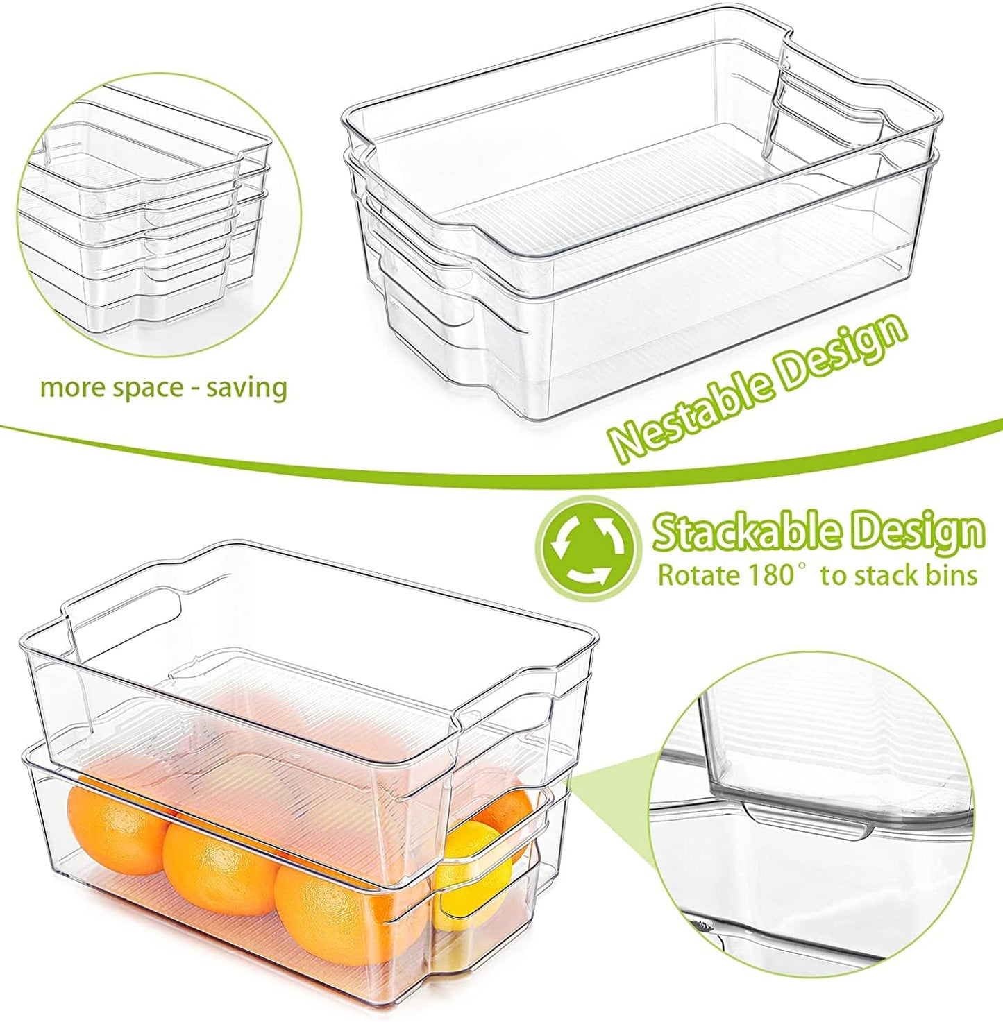 Acrylic Fridge Organizer