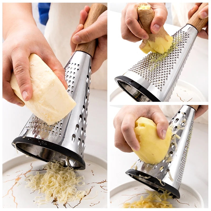 Cone Shaped 3 Sided Grater