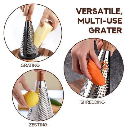 Cone Shaped 3 Sided Grater