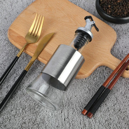 Stainless Steel Olive Oil Dispenser Bottle