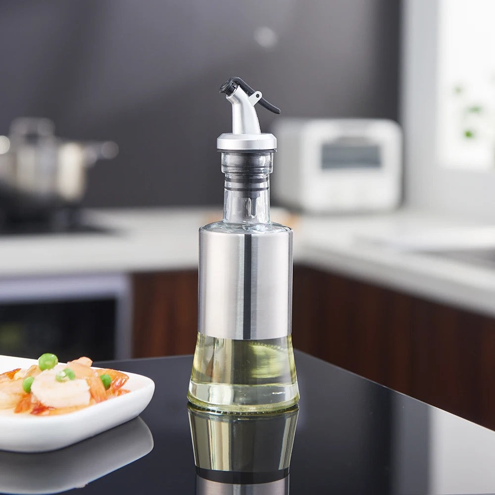 Stainless Steel Olive Oil Dispenser Bottle