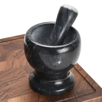 Marble Stone Garlic Mortar & Pestle