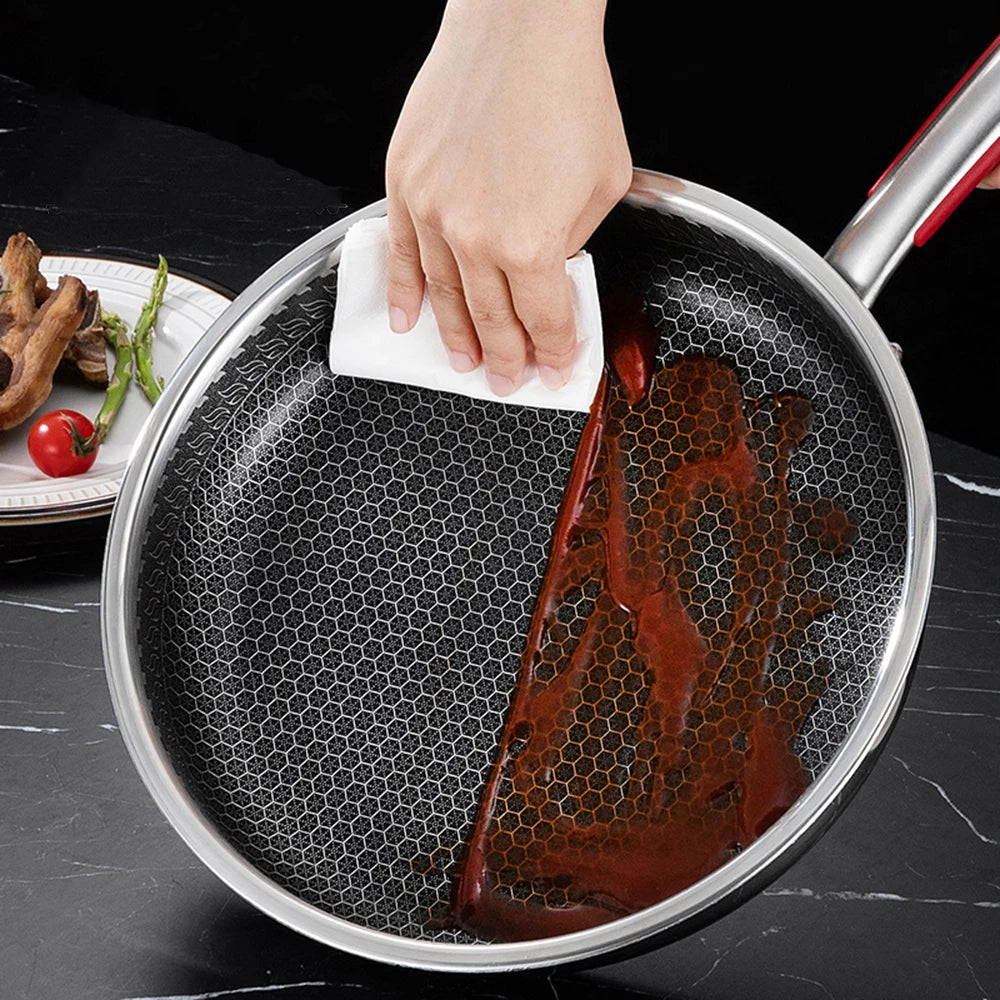 Stainless Steel Frying Pan