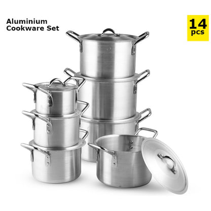 Aluminum Pot Set 14pcs