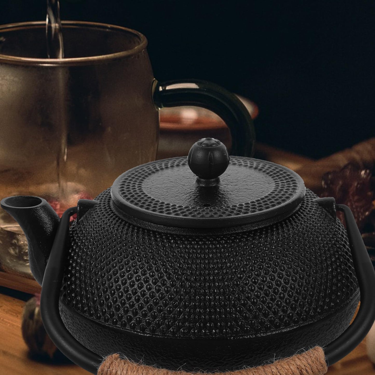 Cast Iron Tea Pot