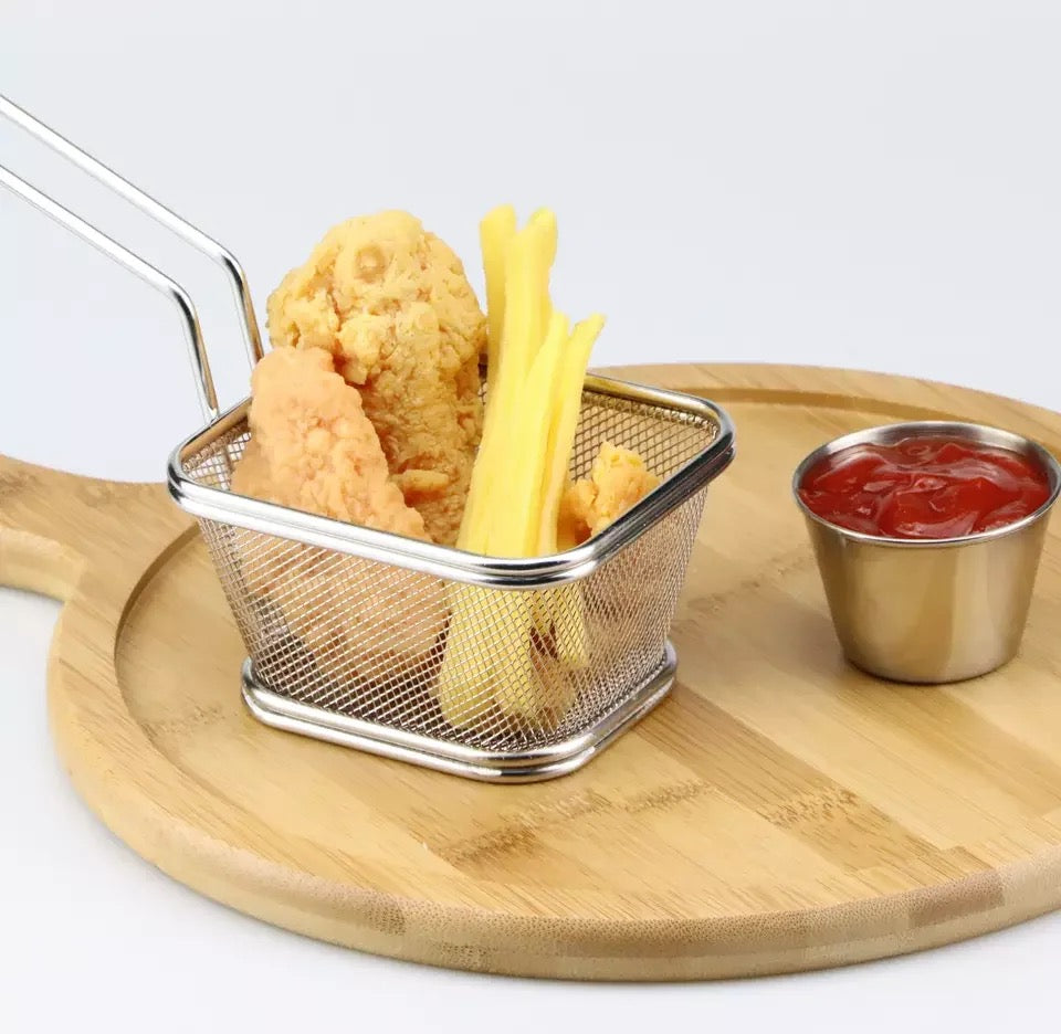 Square Fries Serving Basket