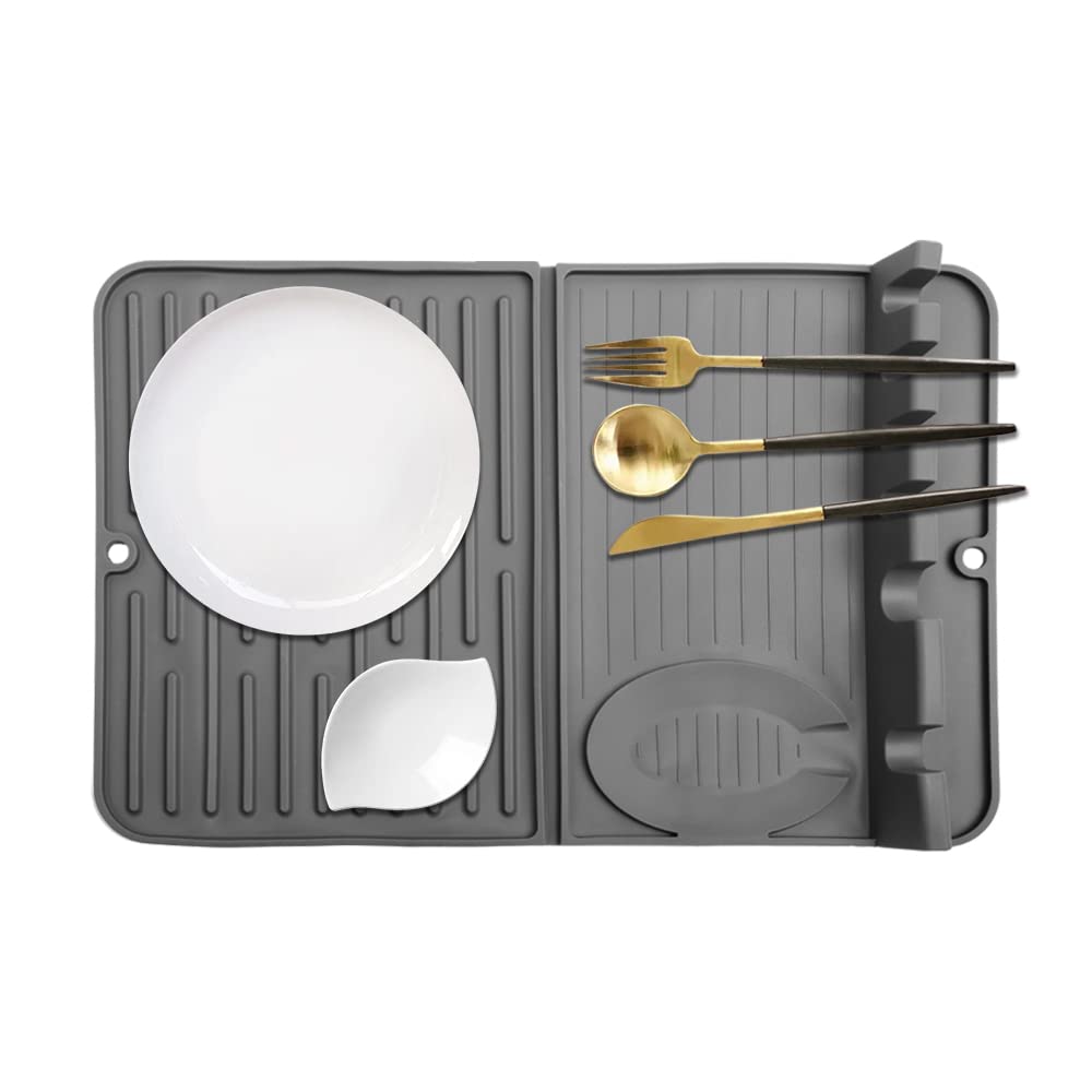 Expandable Silicone Utensil Rest