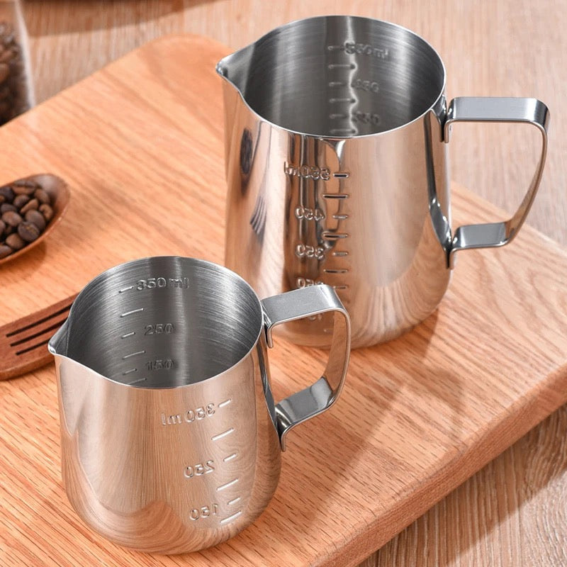 Stainless Steel Frothing Scaled Jug