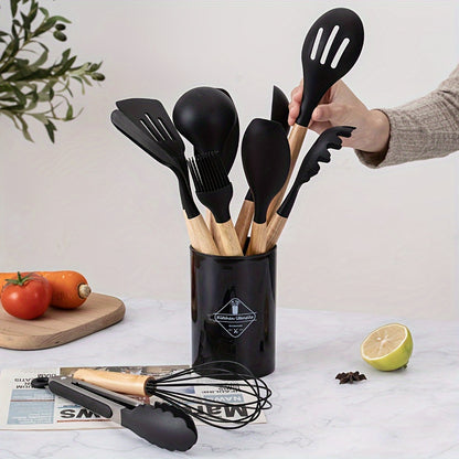 12 Piece Silicone Utensil Set