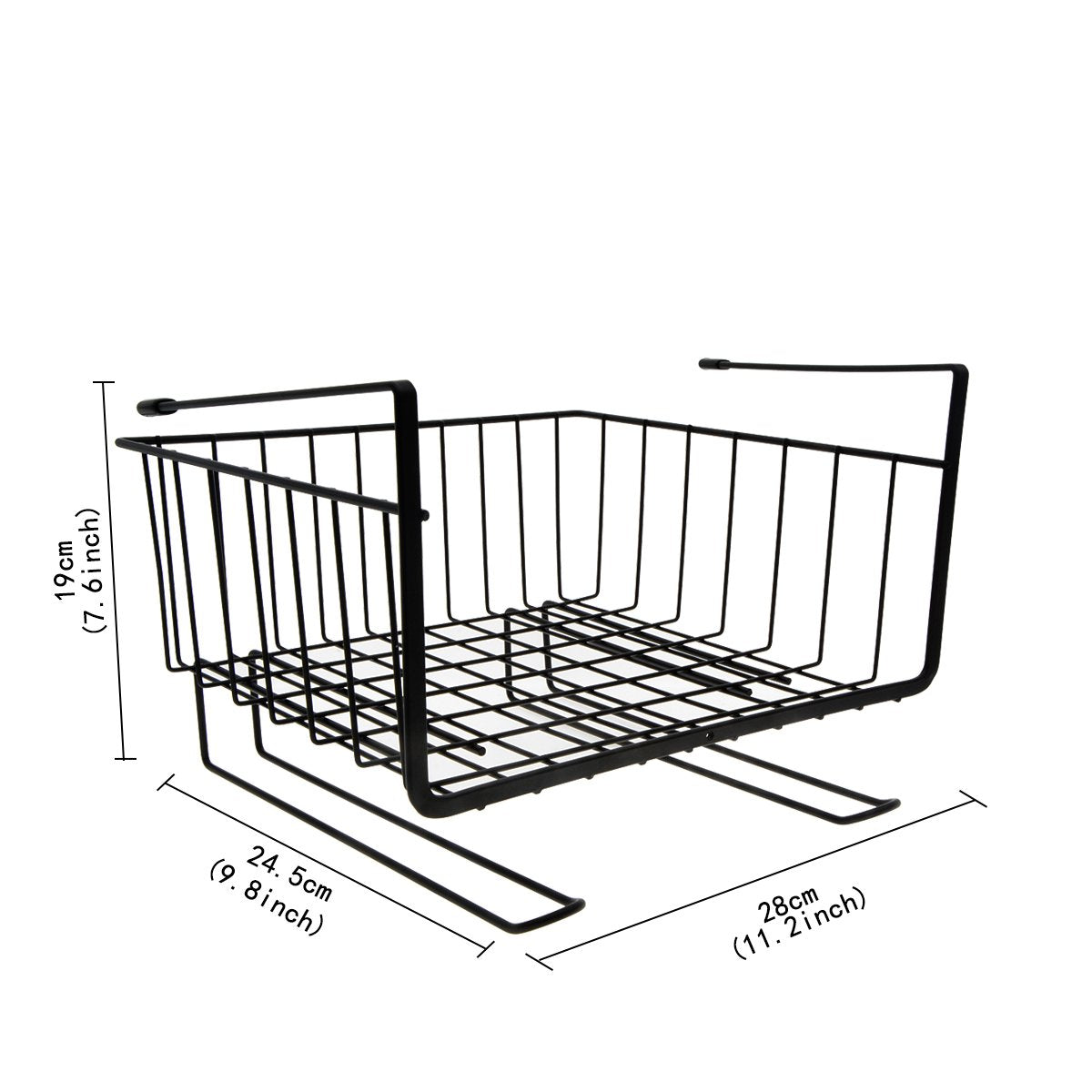 Metal Under-shelf Cabinet Organizer