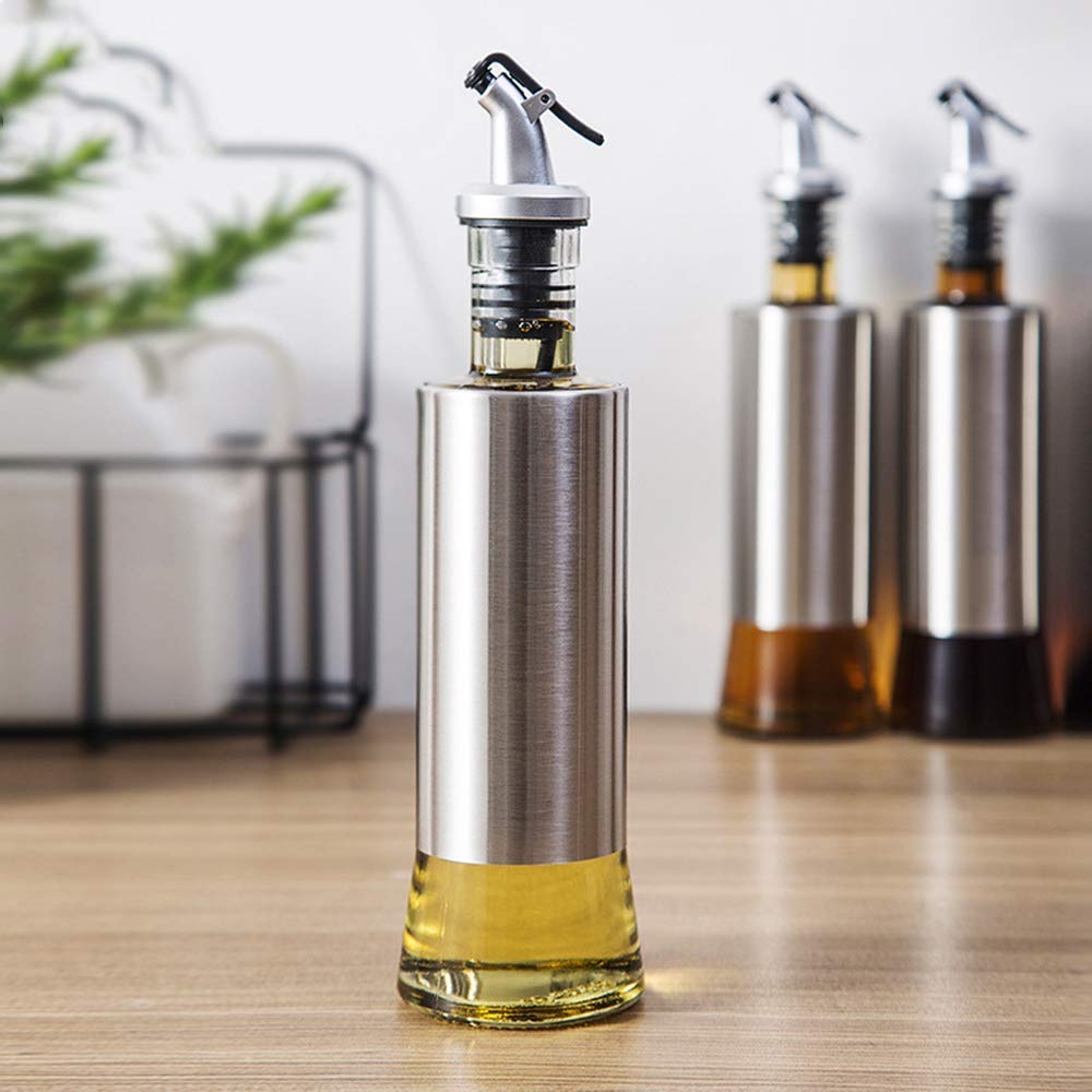 Stainless Steel Olive Oil Dispenser Bottle