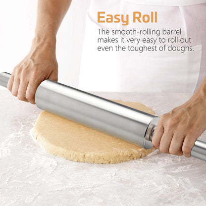 Heavy Stainless Steel Rolling Pin