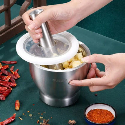 Stainless Steel Mortar & Pestle