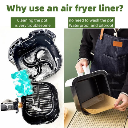 50 Pc Air Fryer Liners