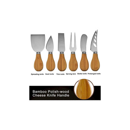 Bamboo Cheese Knives Set