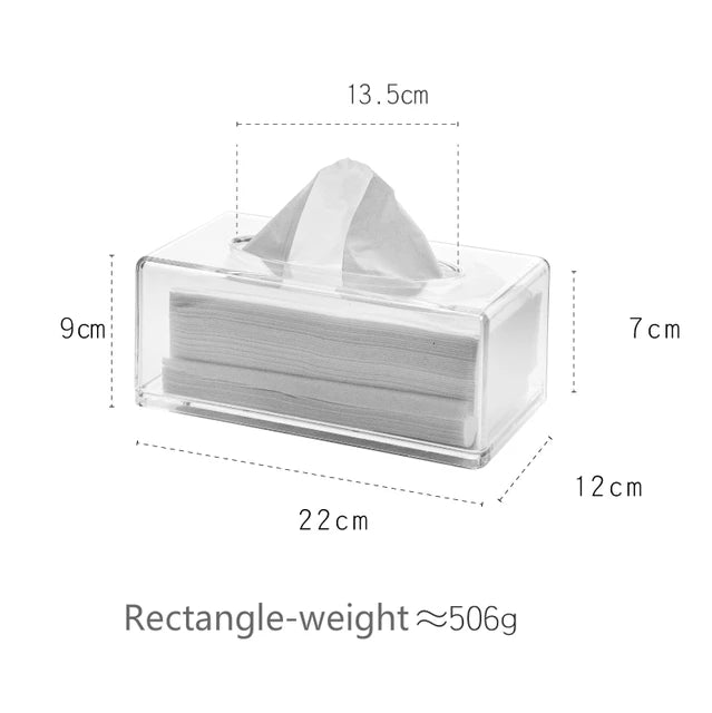 Acrylic Tissue Box